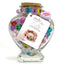 Multi Color LOVE Heart Jar DIY Bead Kit