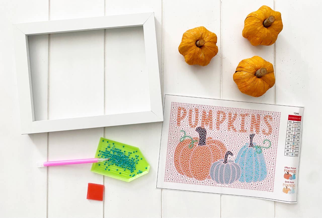 Pumpkins Diamond Art Kit