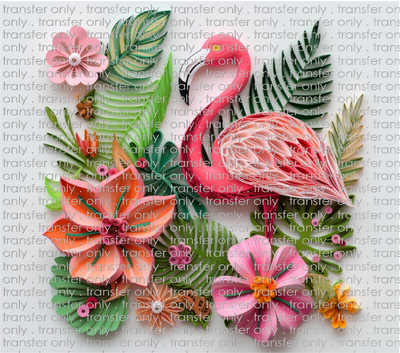 3D-ANM-02 Flamingo Tumbler Wrap