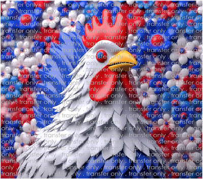 3D-ANM-06 Patriotic Chicken Tumbler Wrap