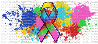 AWR 100 Autism Ribbon UV DTF 16oz Wrap