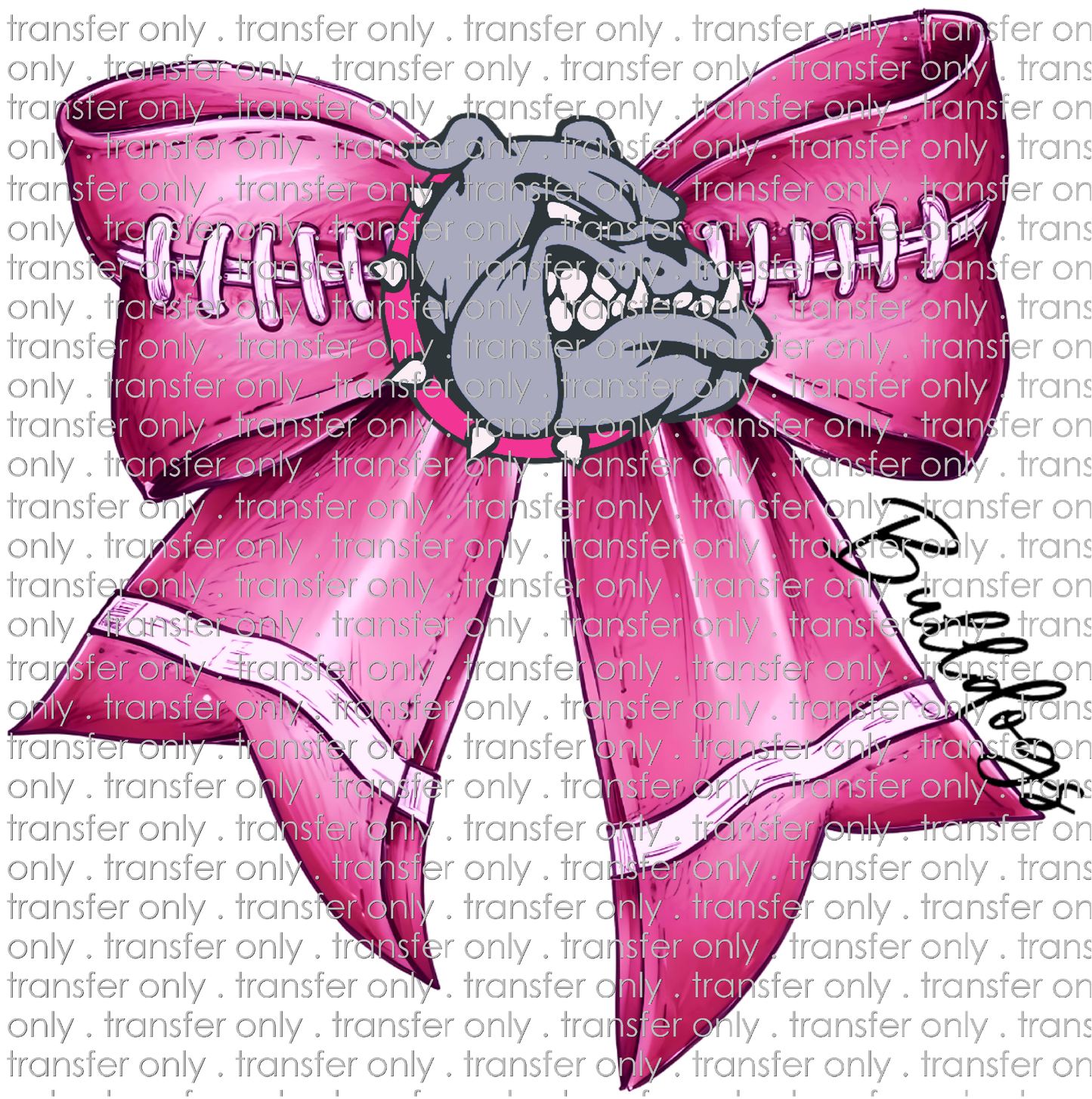 AWR 217 Breast Cancer Bow Bulldogs