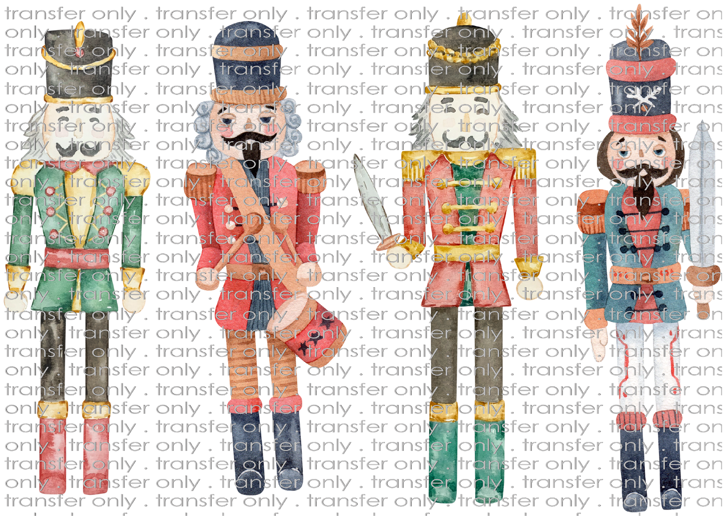 CHR 1112 Watercolor Nutcracker