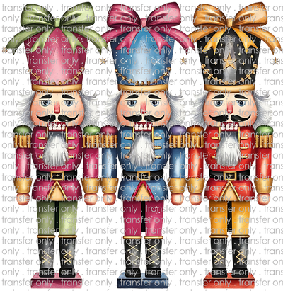 CHR 1127 Nutcrackers with Bows on Hats