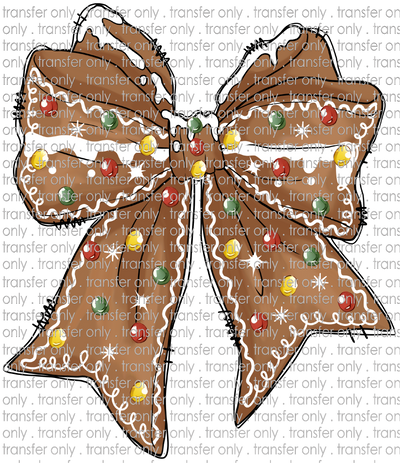 CHR 1144 Gingerbread Bow