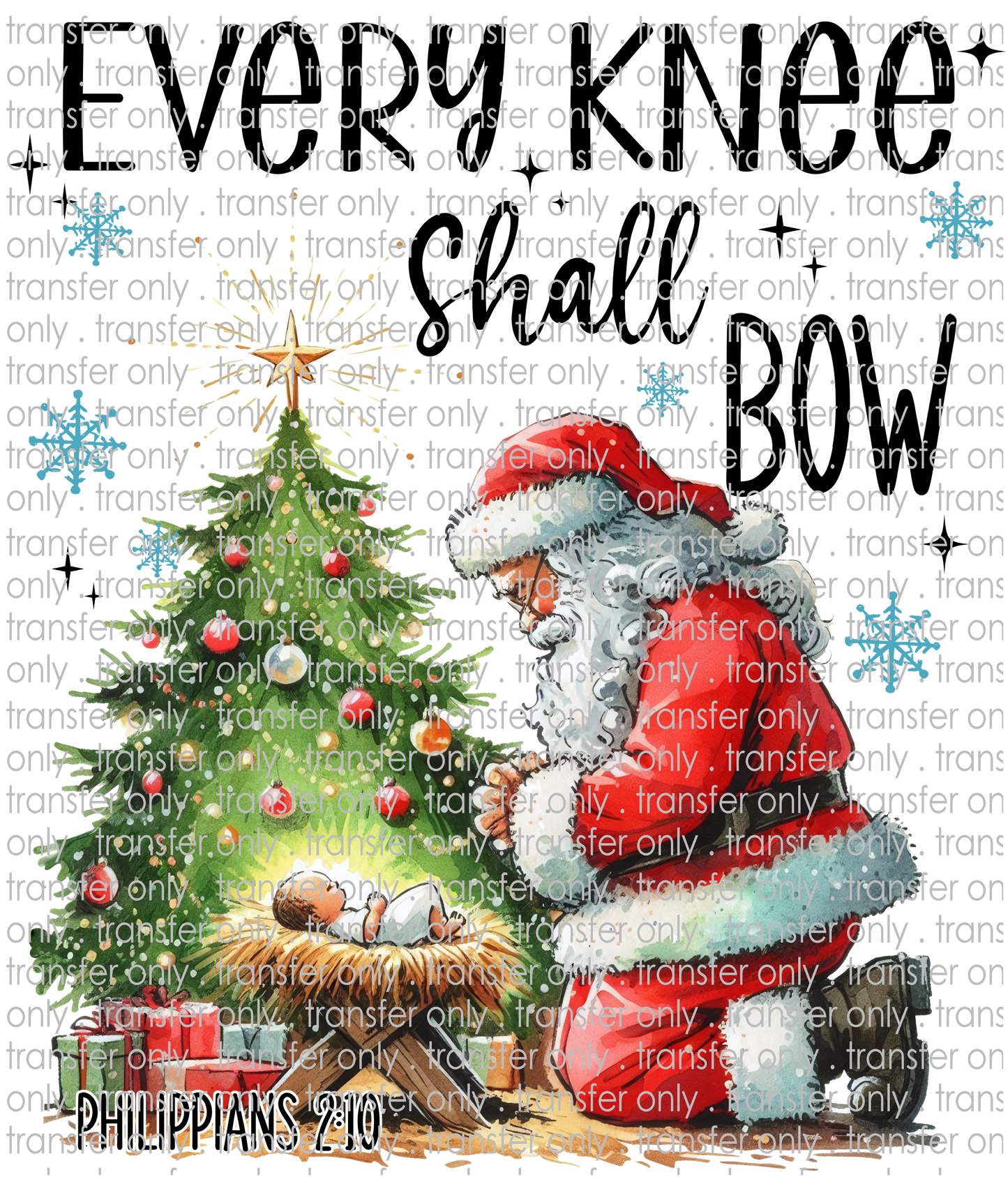 CHR 1195 Every Knee Santa