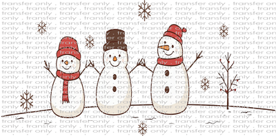 CHR 1217 Three Snowman