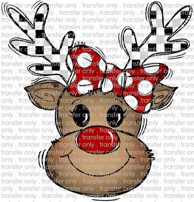 CHR 1250 Reindeer with Polka Dots