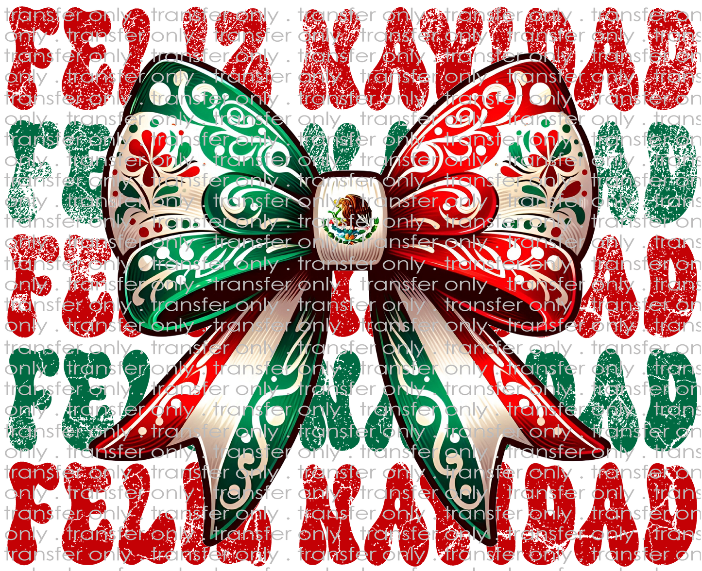 CHR 1268 Feliz Navidad Mexican Bow