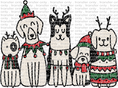 CHR 1276 Dog Christmas