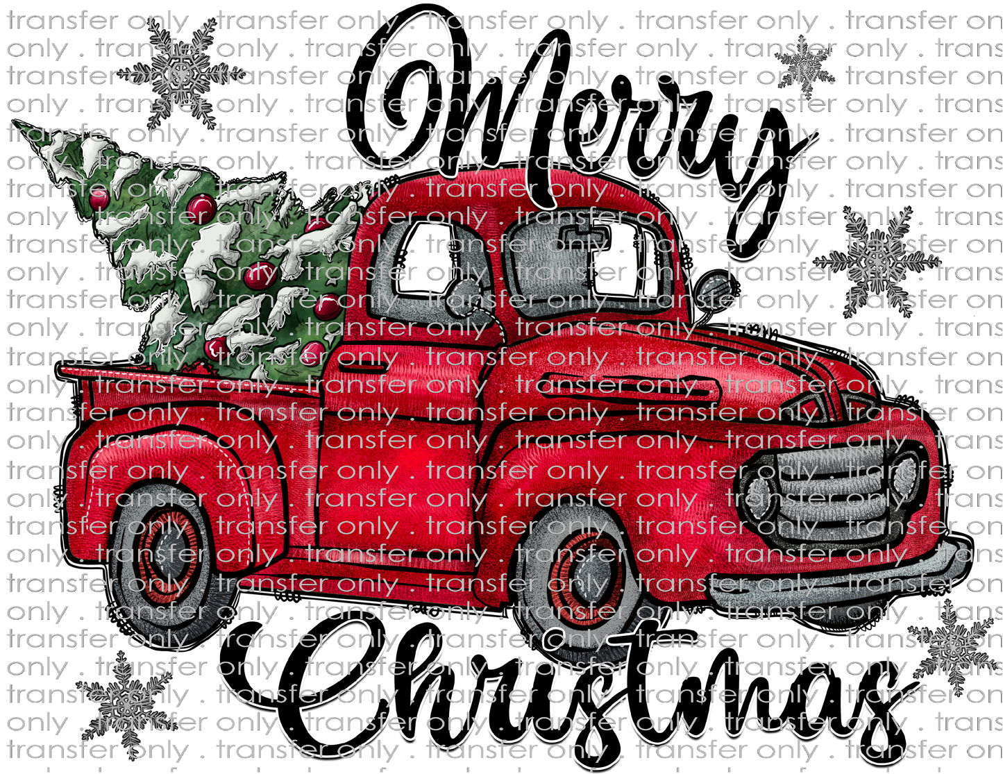 CHR 906 Merry Christmas Red Truck