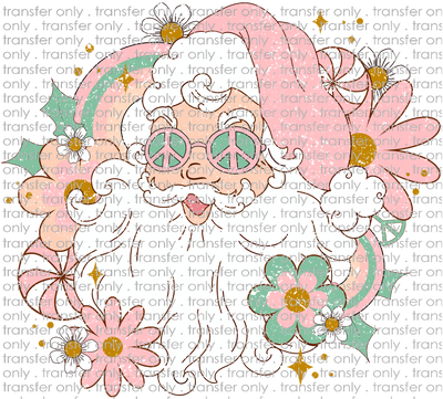 CHR 959 Hippie Santa Grunge Pink