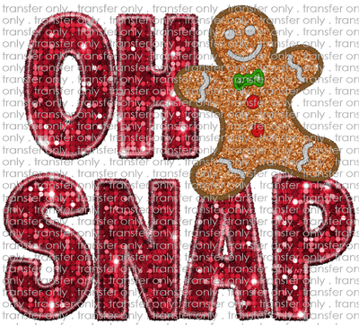 CHR 975 Oh Snap Faux Glitter