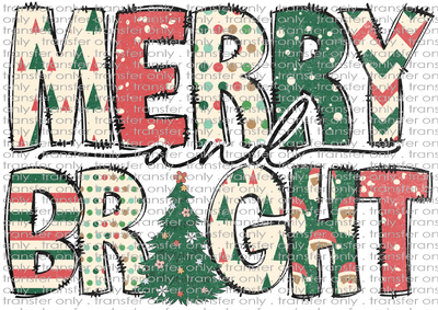 CHR 996 Merry and Bright distressed