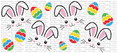 EST UV 104 Bunny and Eggs UV DTF 16oz Wrap