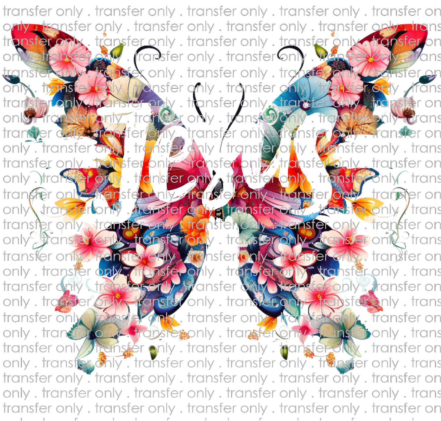 FAITH 149 Butterfly Jesus