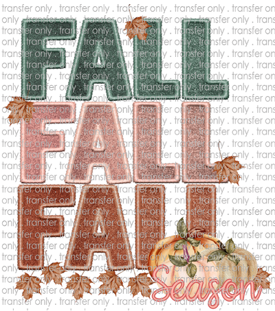 FALL 540 Fall Season Faux Applique