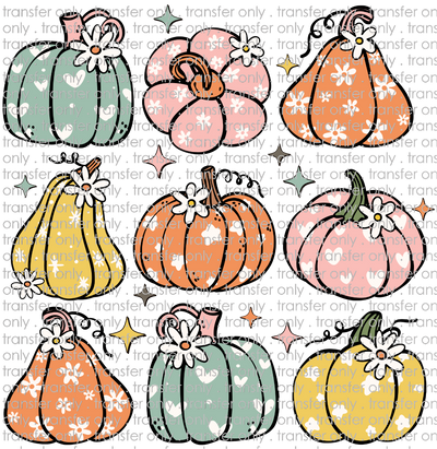 FALL 581 Retro Pumpkins