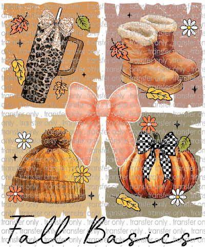 FALL 584 Fall Basics Boots Hats Pumpkins