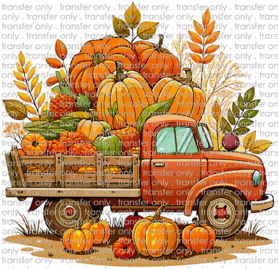 FALL 593 Truck Full of Pumpkis