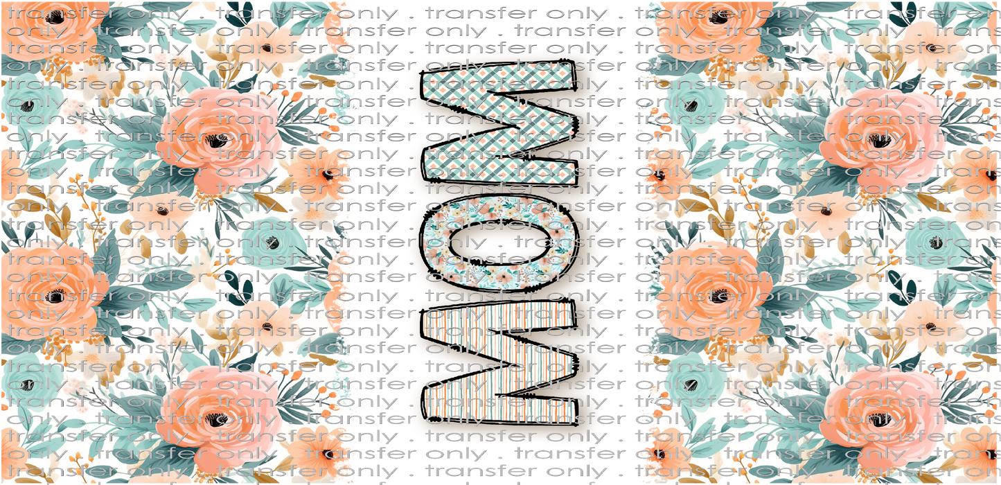 FAM UV 116 Floral Mom UV DTF 16oz Wrap