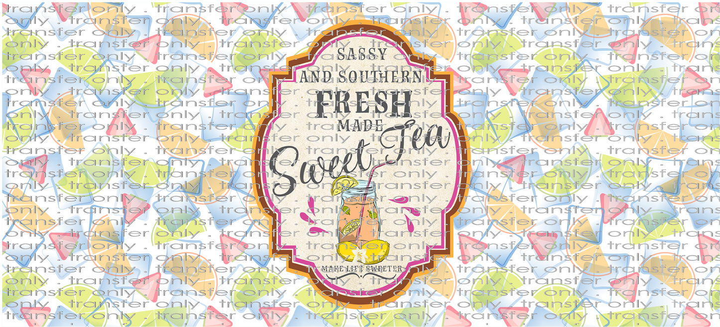 FOOD UV 103 Fresh Sweet Tea UV DTF 16oz Wrap