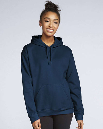 Navy - Gildan - Softstyle® Fleece Adult Hoodie - SF500