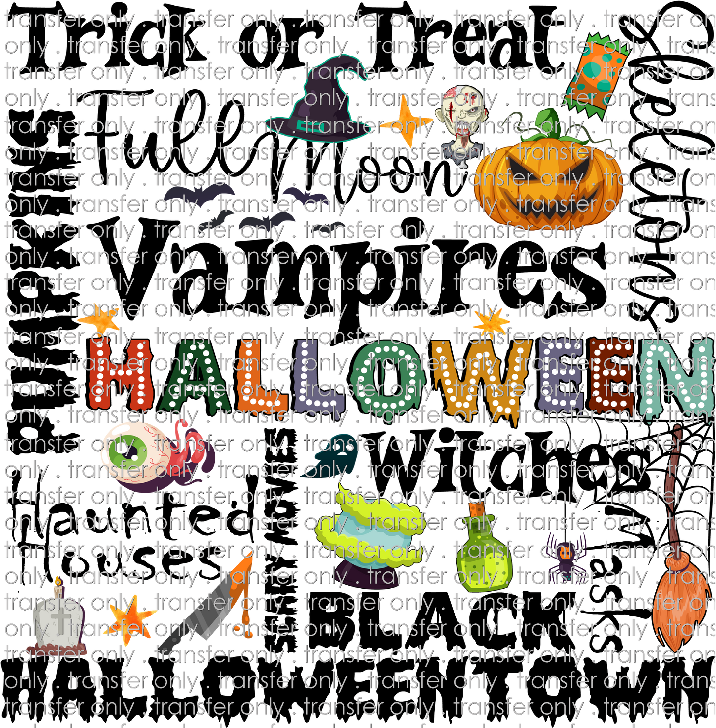 HALLO 291 Halloween WordArt