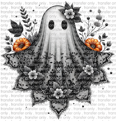 HALLO 300 Black Lace Ghost with Sunflowers