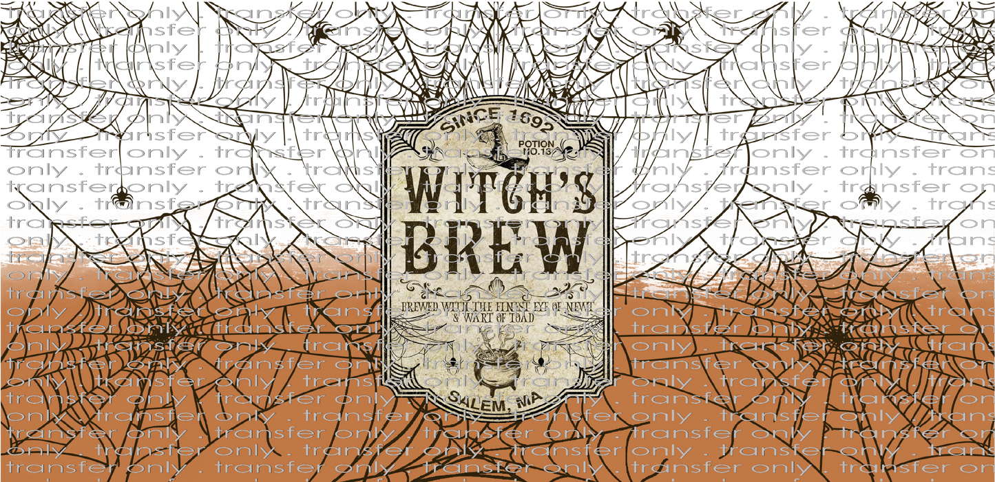 HALLO UV 130 Halloween Boho Witch's Brew UV DTF 16oz Wrap