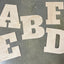 CHOICE OF LETTER - 1/4" Plywood Cutout