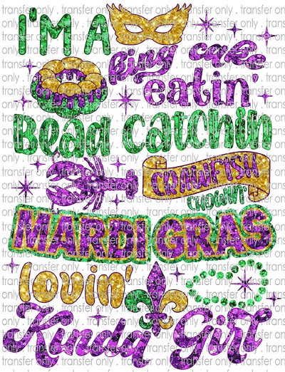 MG 100 I'm a Mardi Gras Kinda Girl