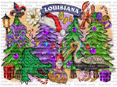 MG 89 Louisiana Mardi Gras Trees