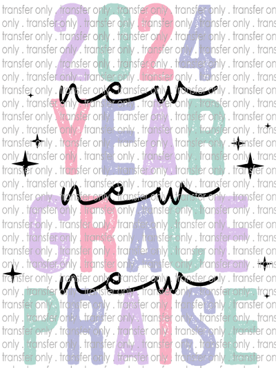 NYE 45 2024 Grunge New Year New Grace New Praise