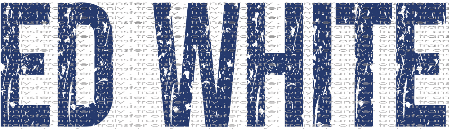 SCH 1027 Distressed Ed White