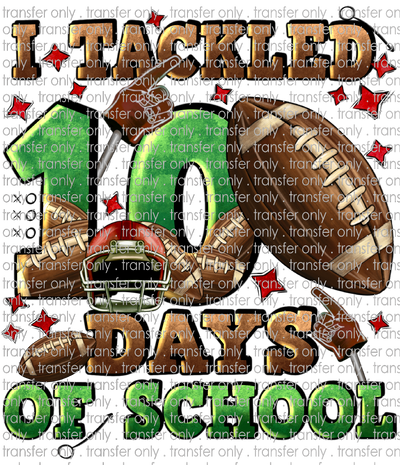 SCH 838 I Tackled 100 Days of School Football