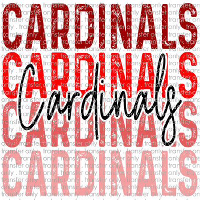 SCHMAS 496 Cardinals Red