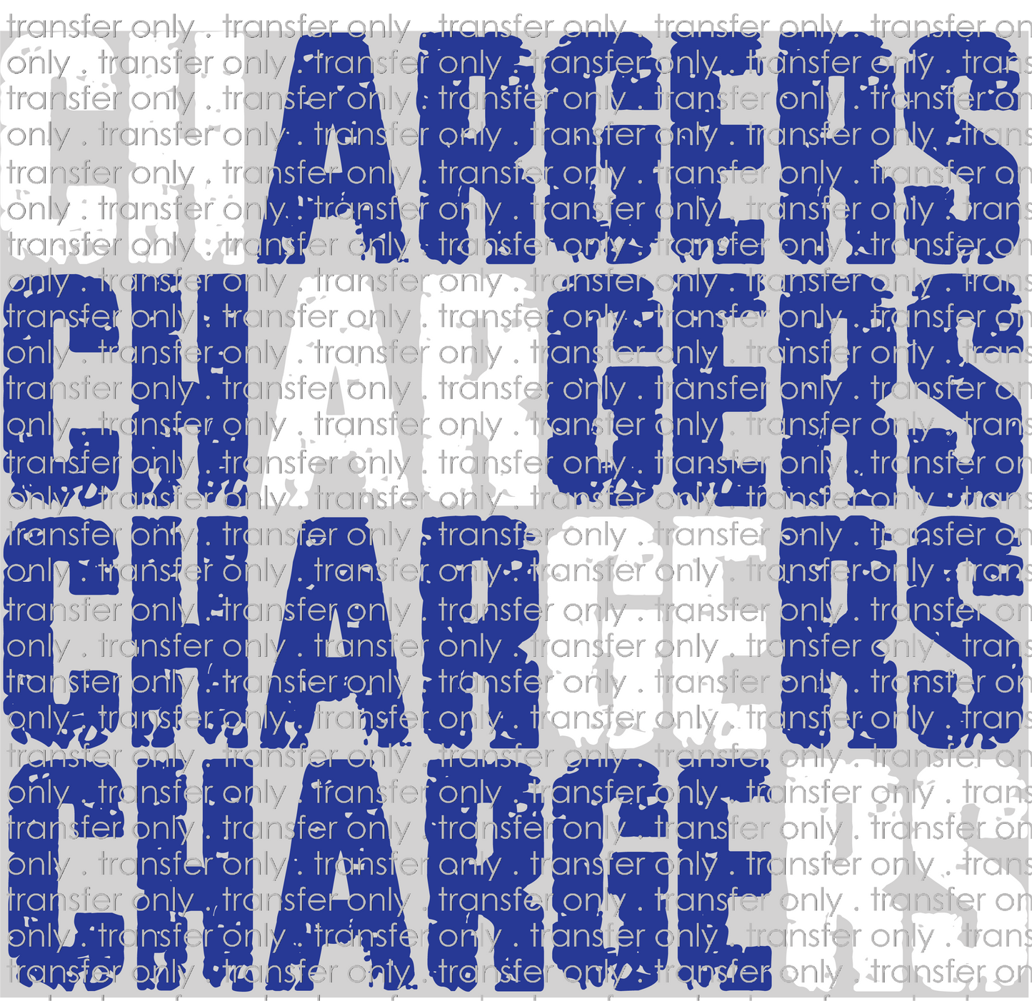 SCHMAS 513 Royal Blue Chargers Grunge