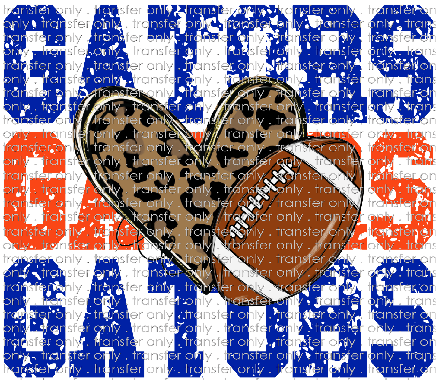 SCHMAS 521 Gator Grunge with Football