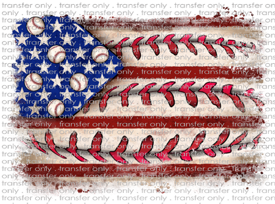 SPT 506 Baseball American Flag