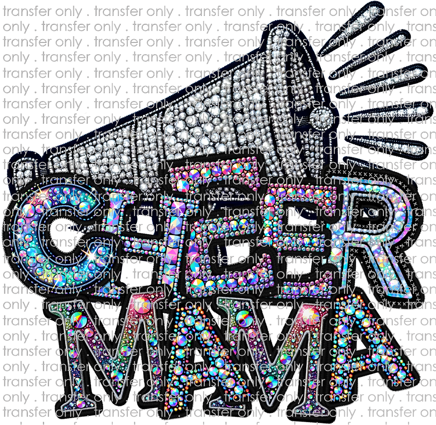 SPT 511 Cheer Mama Faux Rhinestones