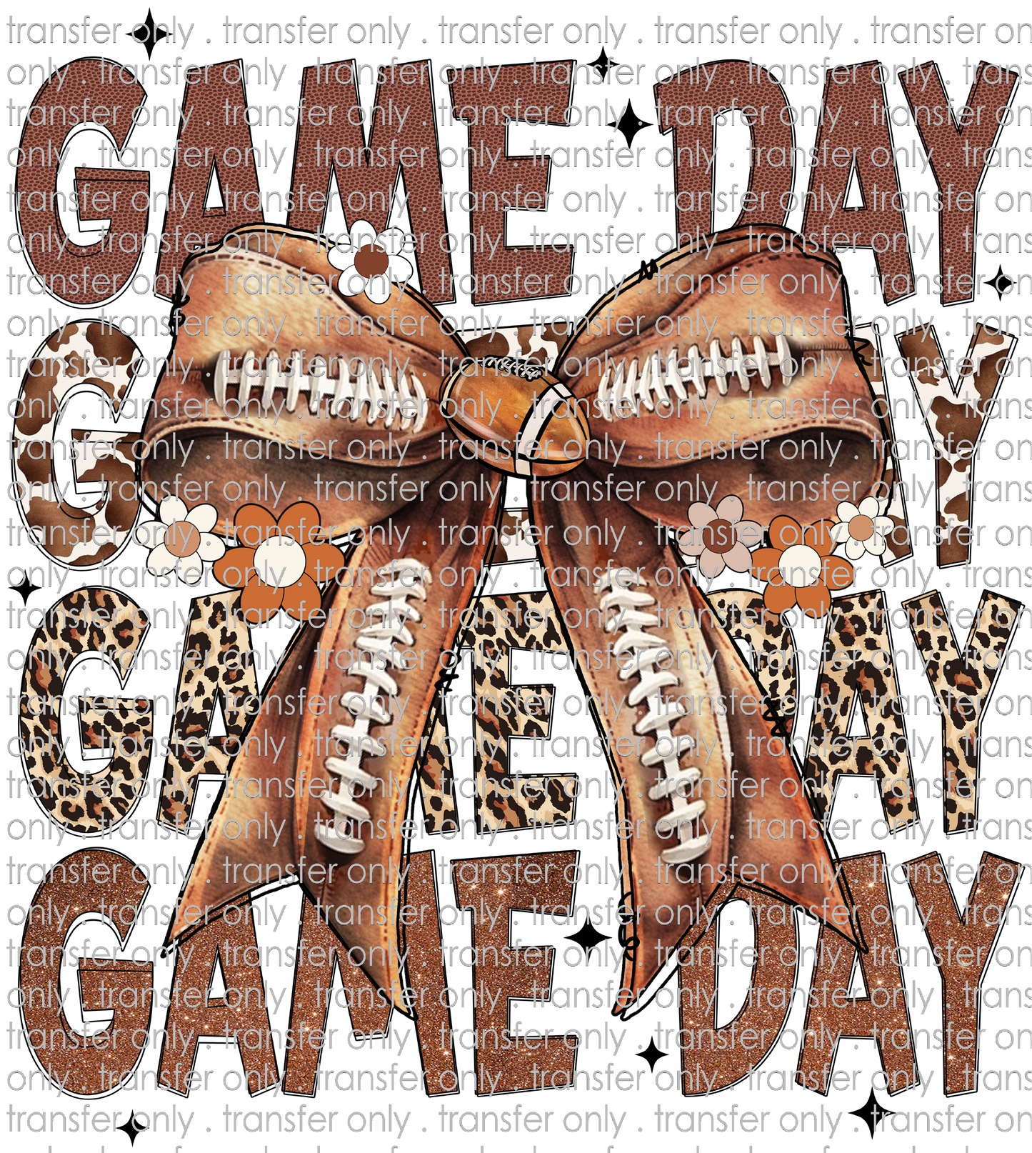 SPT 512 Game Day Football Bow