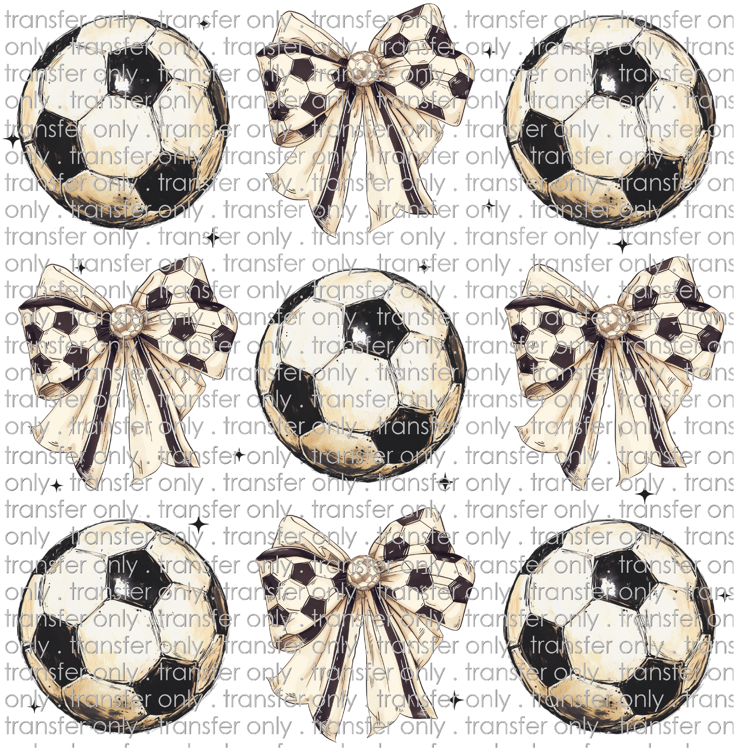 SPT 528 Soccer Balls and Bows