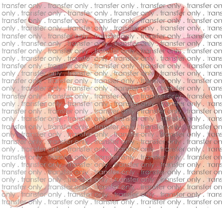 SPT 544 Mosaic Basketball with Bow