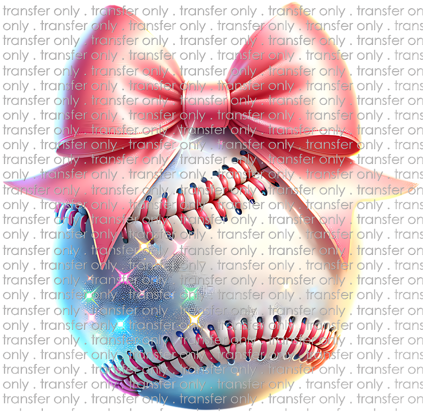 SPT 551 Bling BaseballI with Pink Bow