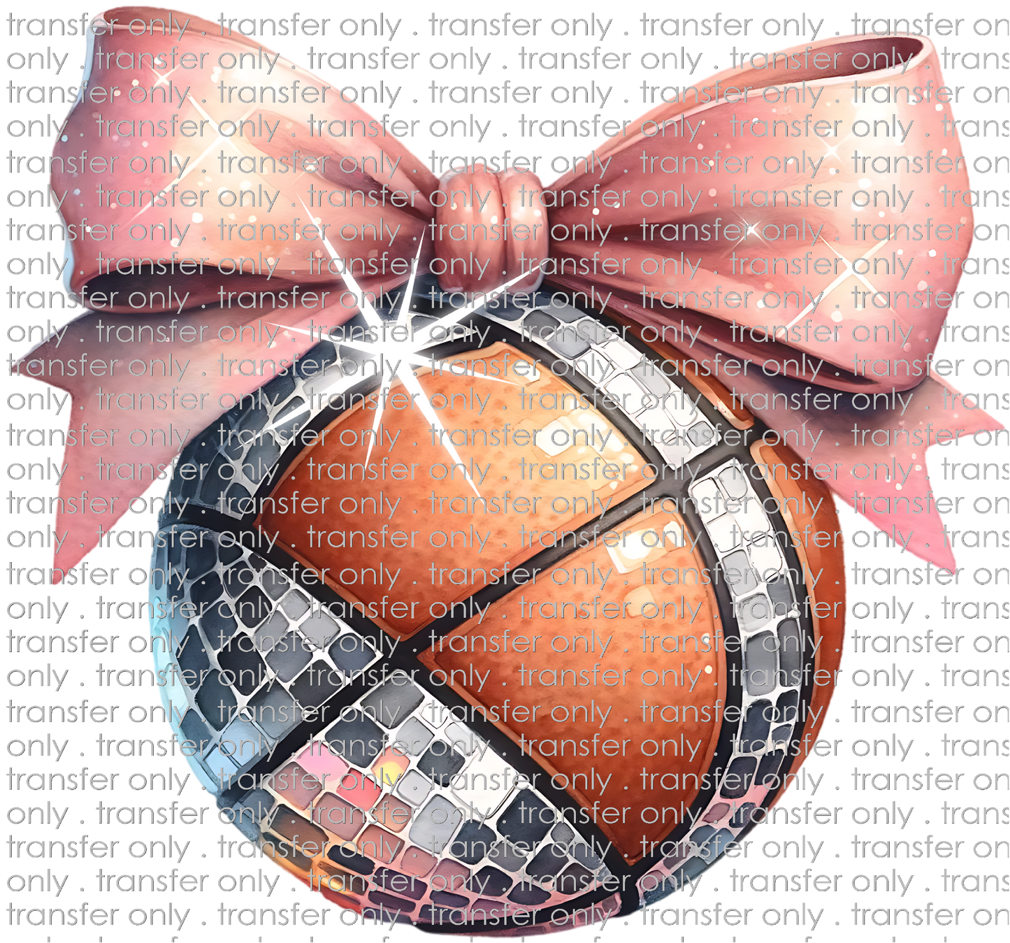 SPT 552 Bling Basketball With Bow