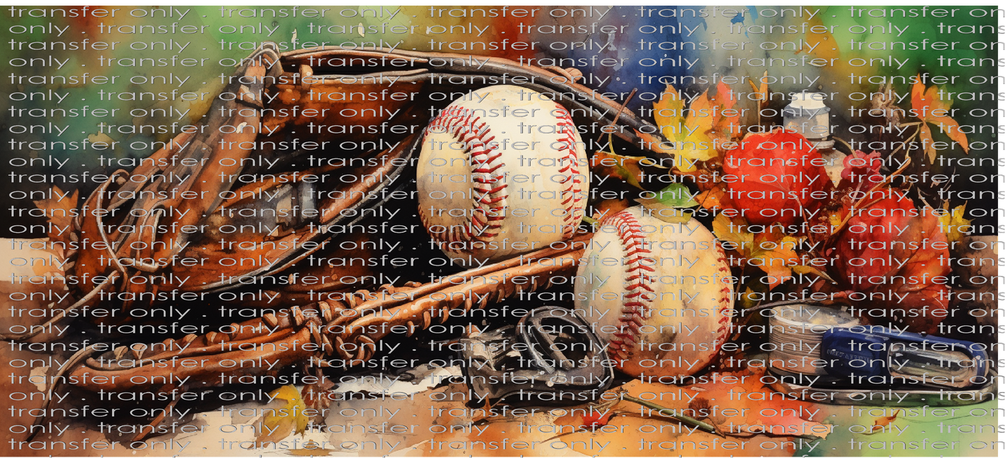 SPT UV 102 Fall Baseball Background UV DTF 16oz Wrap