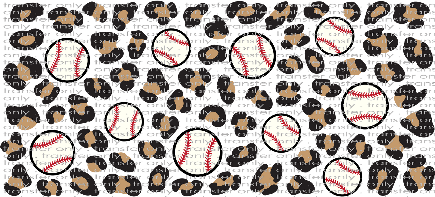 SPT UV 108 Baseball and Leopard UV DTF 16oz Wrap