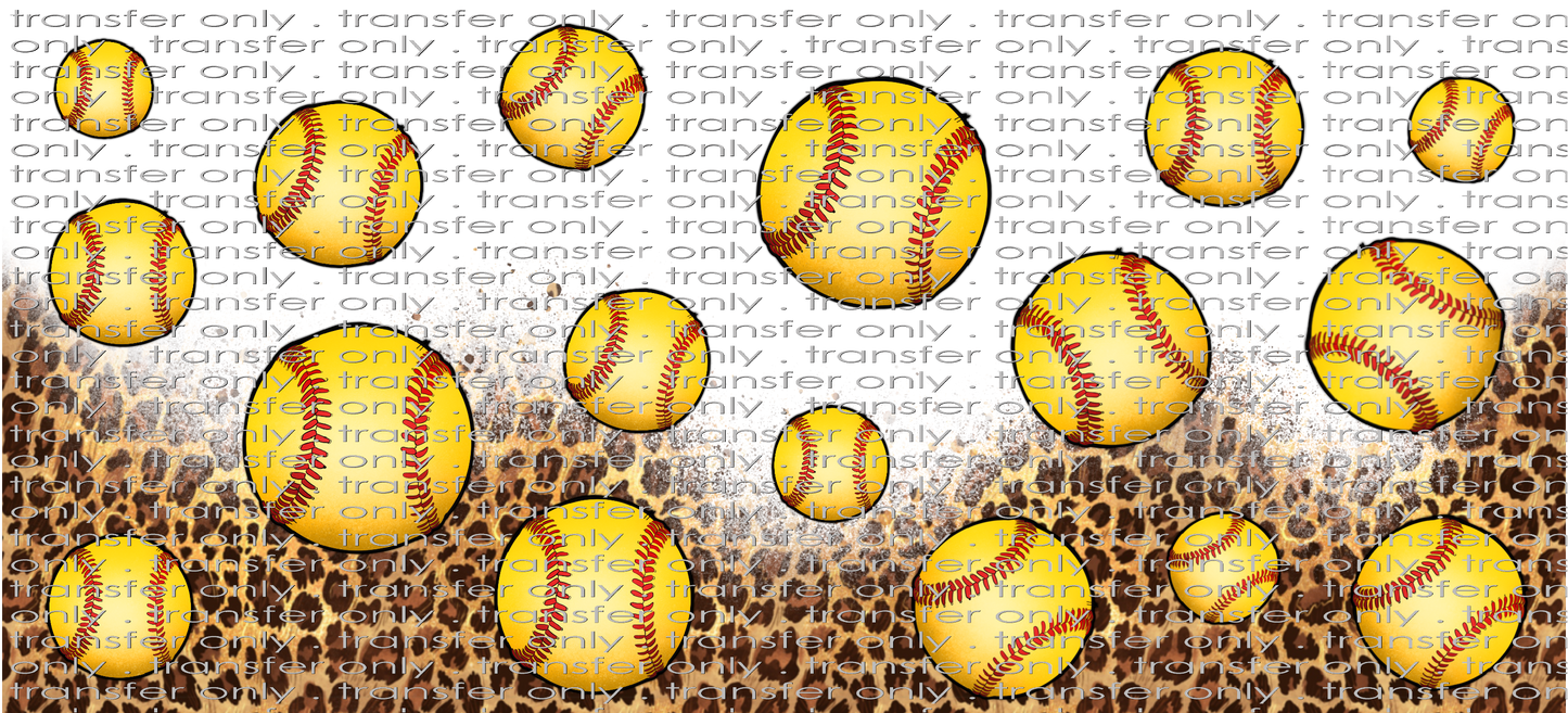 SPT UV 116 Leopard Softball UV DTF 16oz Wrap