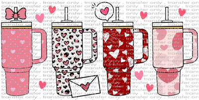 VAL 354 Valentine Tumblers